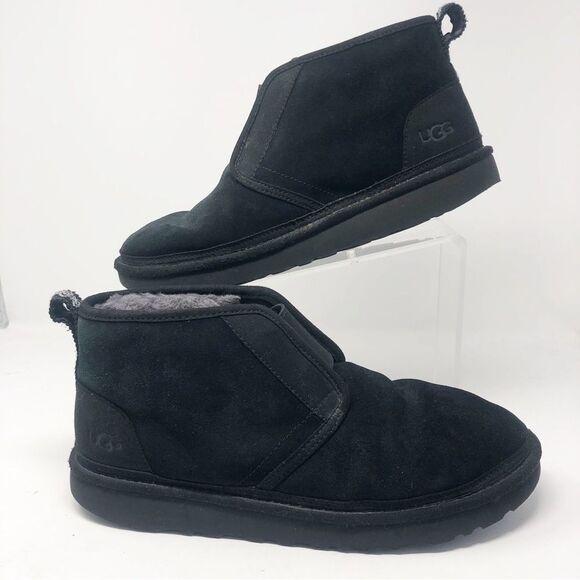 UGG AUSTRALIA | Men’s Neumel Flex Black Ankle High Pull On Boots Size 11 - Picture 1 of 14